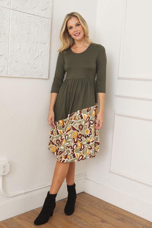 Stilla | Accent Midi Kjole