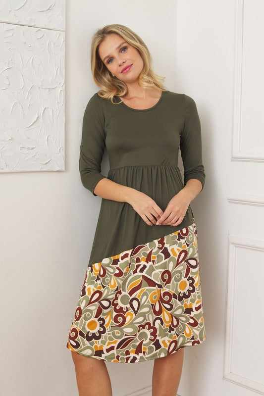 Stilla | Accent Midi Kjole