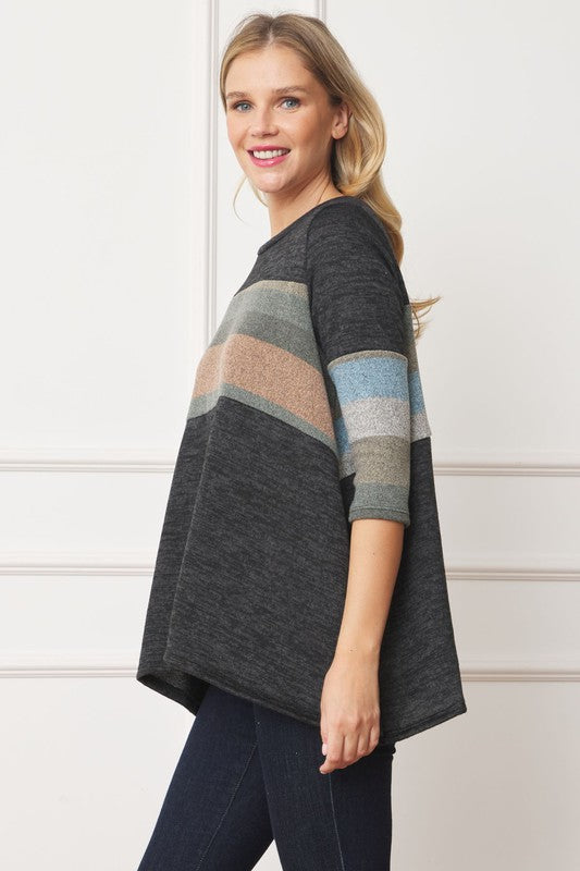 Stilla | Strik Panel a Line Tunika