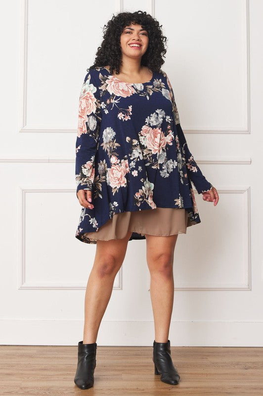 Stilla | Chiffon Lagd Mini Kjole