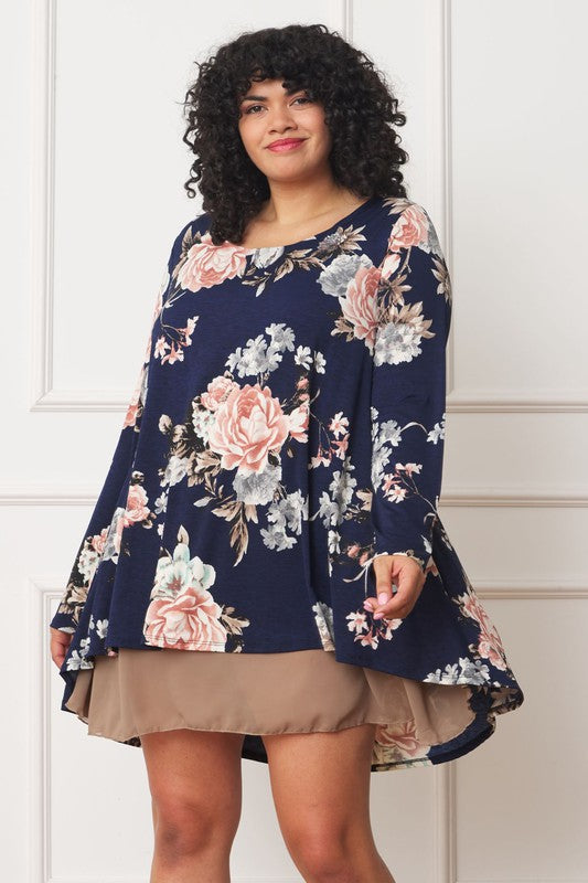 Stilla | Chiffon Lagd Mini Kjole