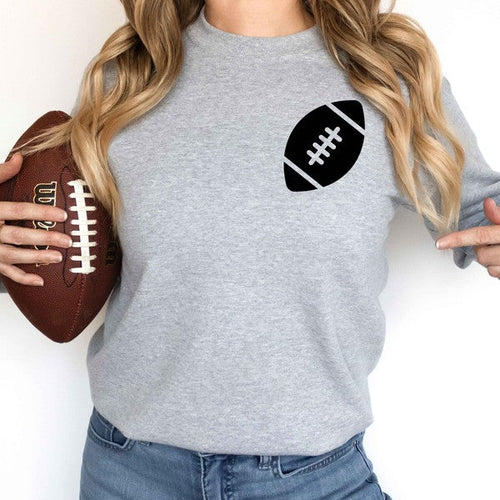 Stilla | Dag Fodbold Front & Bag Sweatshirt