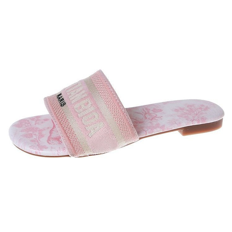 Dame slides med moderne logo-design og komfortabel sål Stilla
