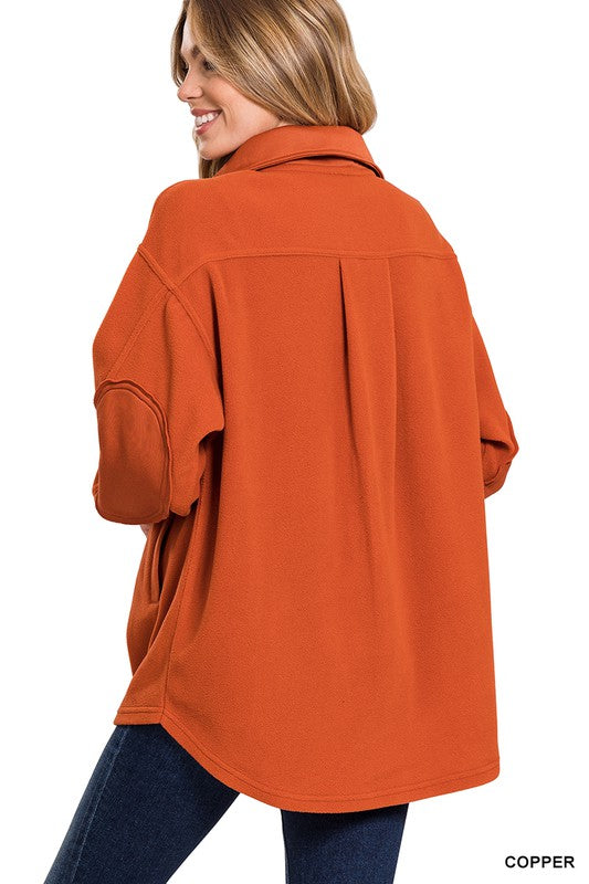 Stilla | Basic Fleece Shacket