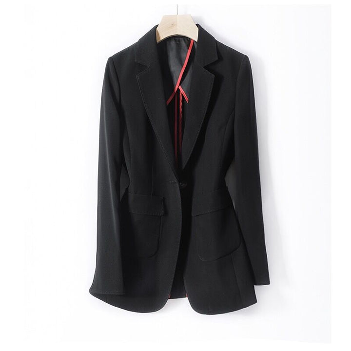 Dame smart blazer med elegant silhuet og kvalitets stofdetaljer Stilla