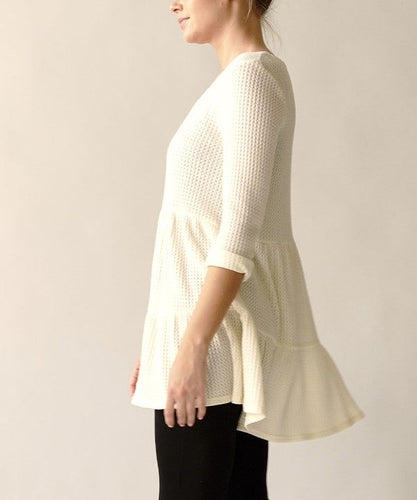 Stilla | Vaffel Babydoll Tunika