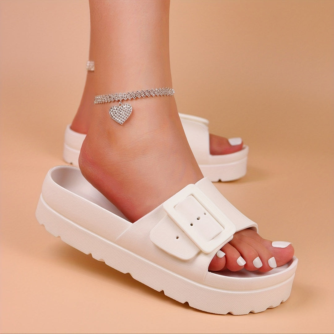 Stilla | Kvinders Sandaler: Justerbar Spænde, Komfortable, Afslappede, Strandflip Flops