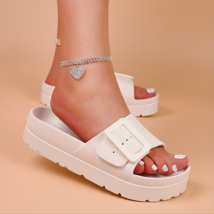 Stilla | Kvinders Sandaler: Justerbar Spænde, Komfortable, Afslappede, Strandflip Flops