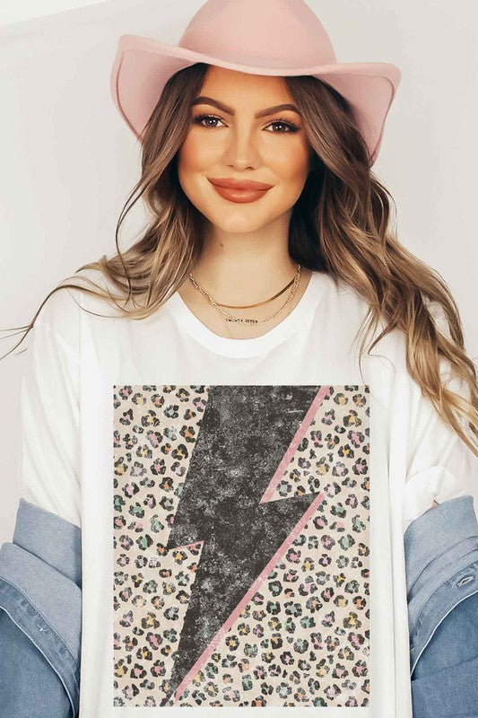 Stilla | Lyn-grafik Plus Size T-shirt
