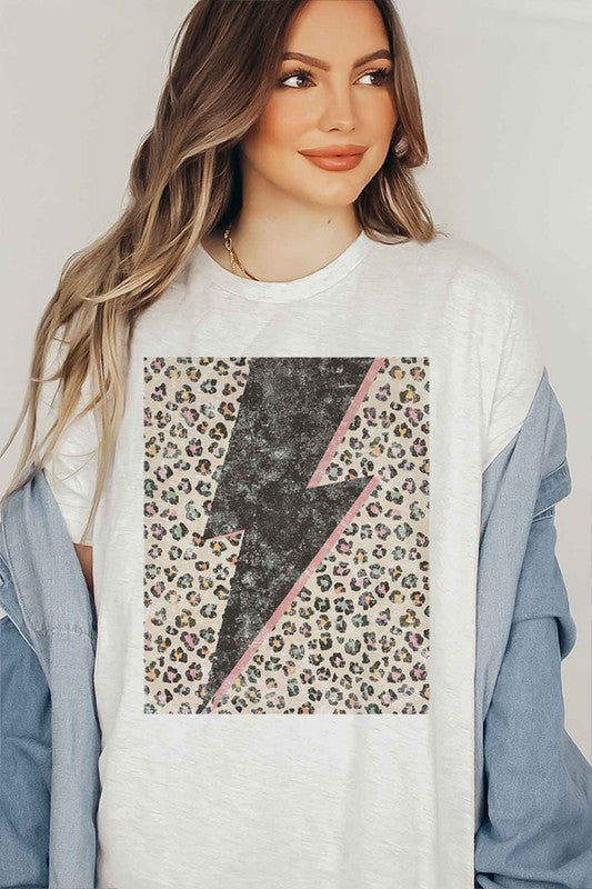 Stilla | Lyn-grafik Plus Size T-shirt