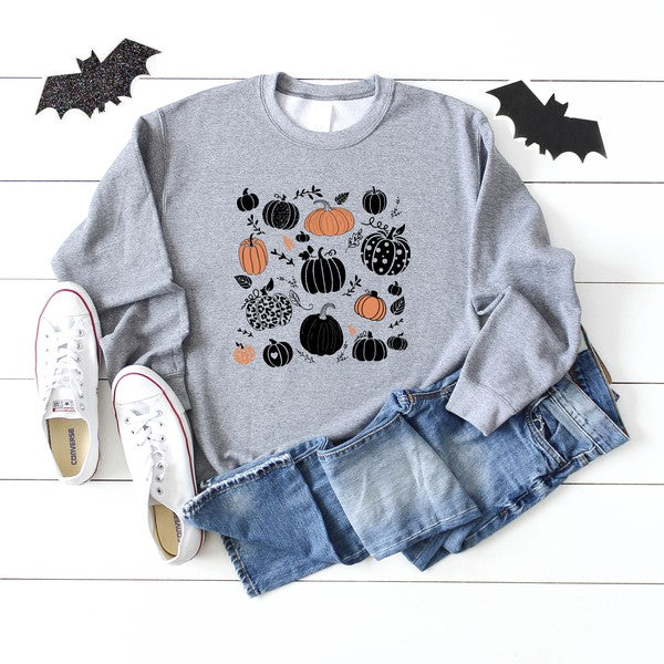 Stilla | Pumpkins Grafisk Sweatshirt
