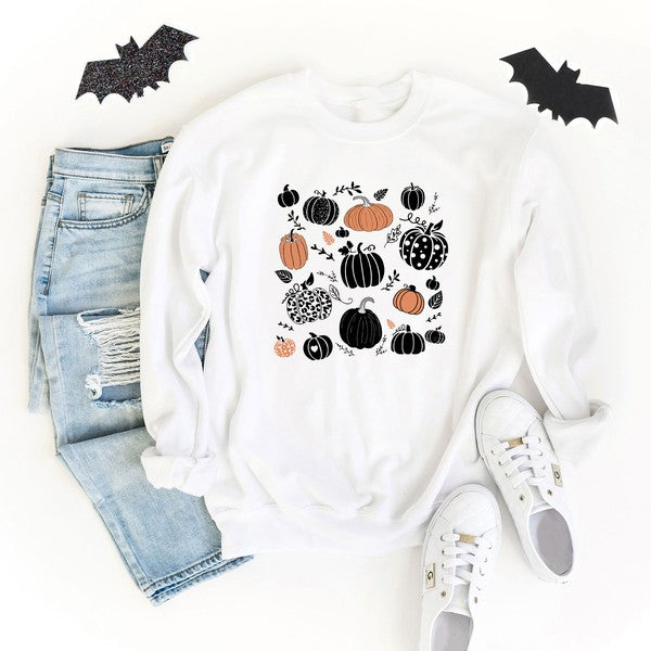 Stilla | Pumpkins Grafisk Sweatshirt