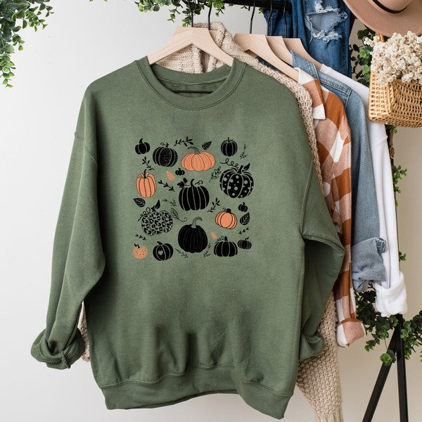 Stilla | Pumpkins Grafisk Sweatshirt