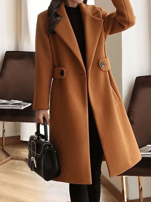 Stilla | Vinter uld frakke slim fit
