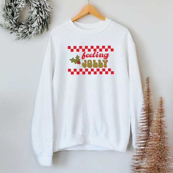 Stilla | Jolly Tjekket Grafisk Sweatshirt