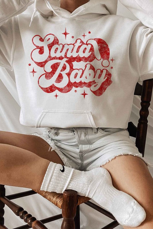 Stilla | Baby Christmas Graphic Hoodie Plus Size