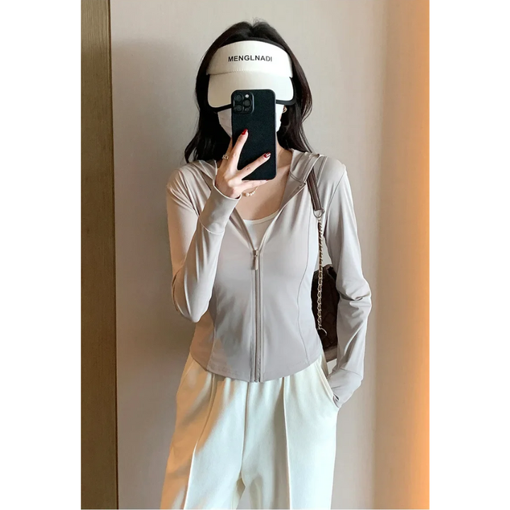 Stilla | Let zip-hoodie til beskyttelse mod solen