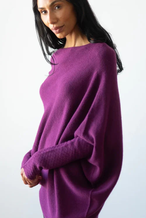 Stilla | Asymmetrisk draperet sweater