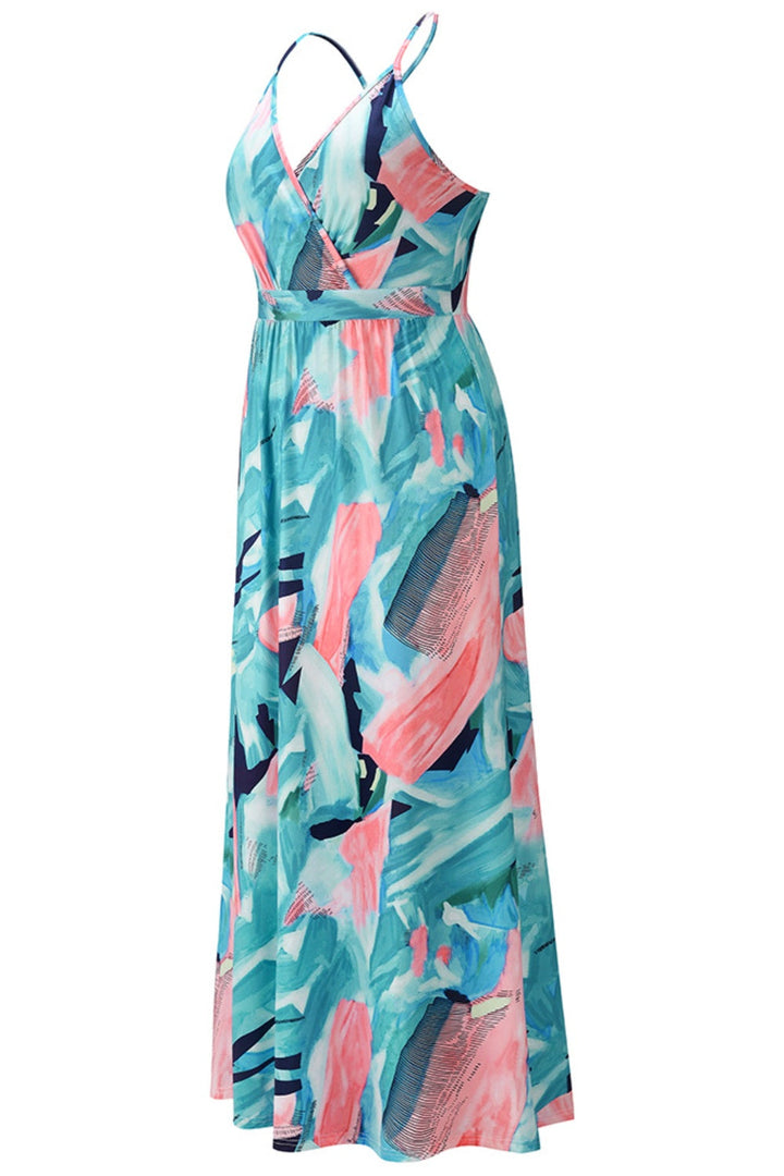 Stilla | Square Neck Maxi Cami Kjole
