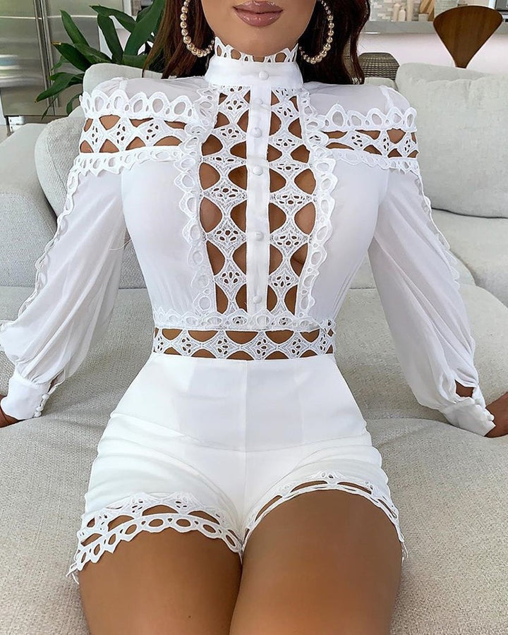 Dame Elegant og legesyg kombination med off-shoulder-detaljer Stilla