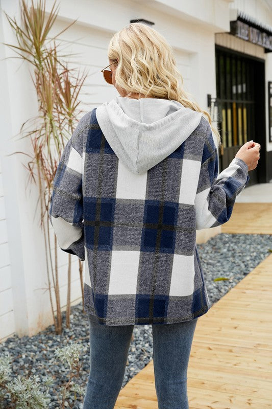 Stilla | Langærmet Shacket Med Hætte