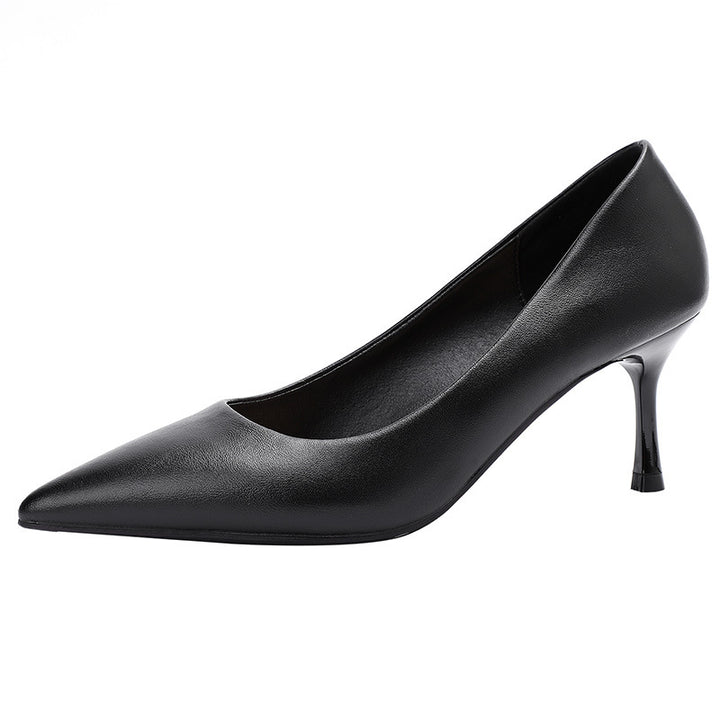 Damer Elegante Spids Tå Hæle med subtile Kitten Heel Stilla
