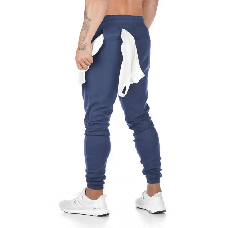 Herrer Sporty Joggingbukser med funktionelt design og elastisk talje Stilla