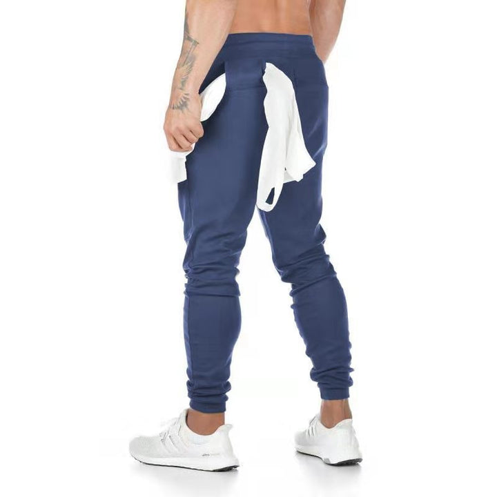 Herrer Sporty Joggingbukser med funktionelt design og elastisk talje Stilla
