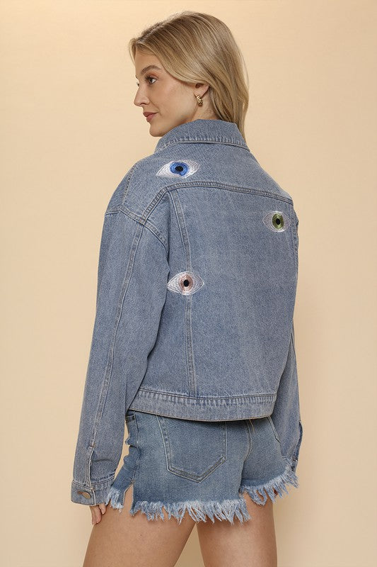 Stilla | Eye Denim Jacket
