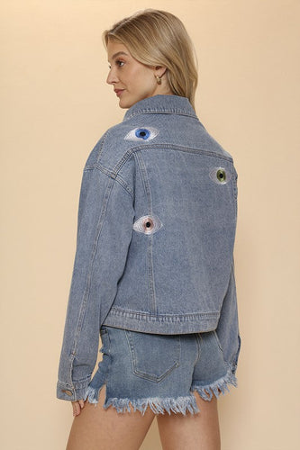 Stilla | Eye Denim Jacket
