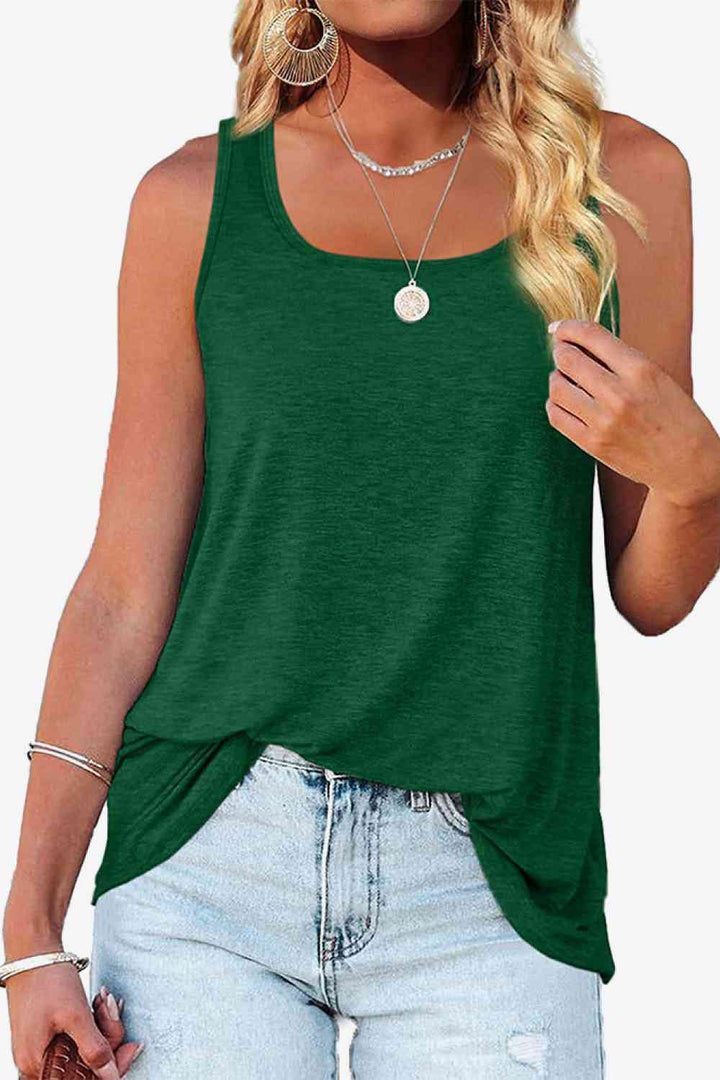 Stilla | Hem Square Neck Tank