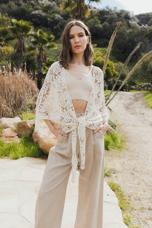 Stilla | Floral Petal Kimono Wrap