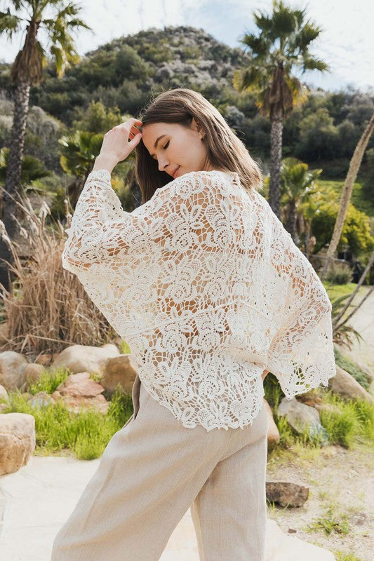 Stilla | Floral Petal Kimono Wrap