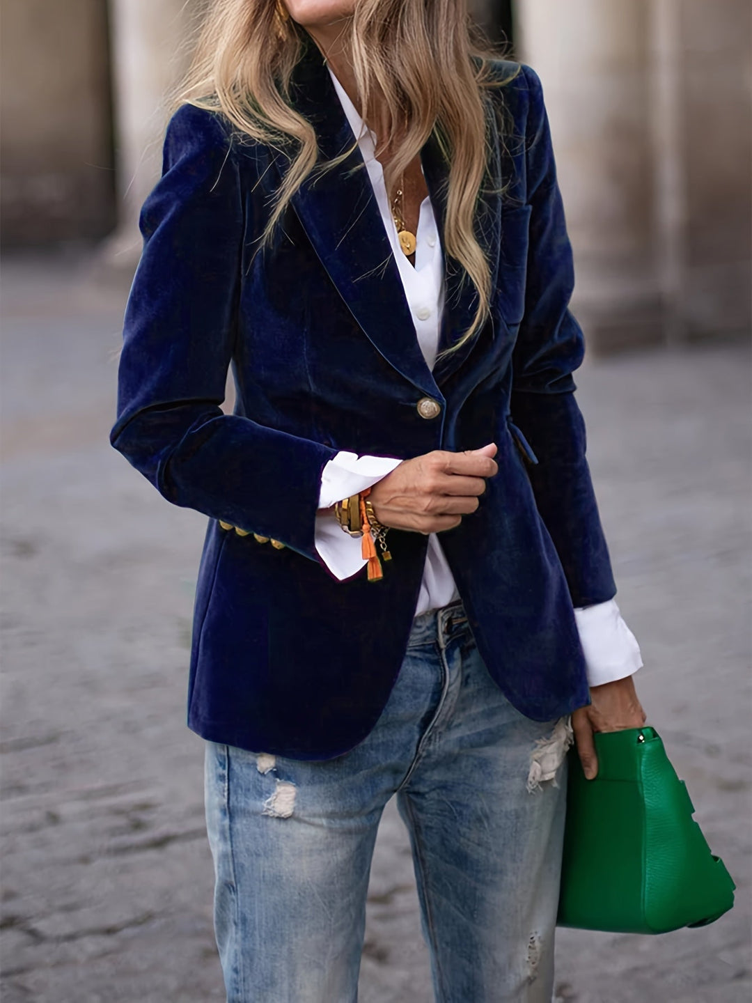 Stilla | Dame Klassisk Snit Blazer