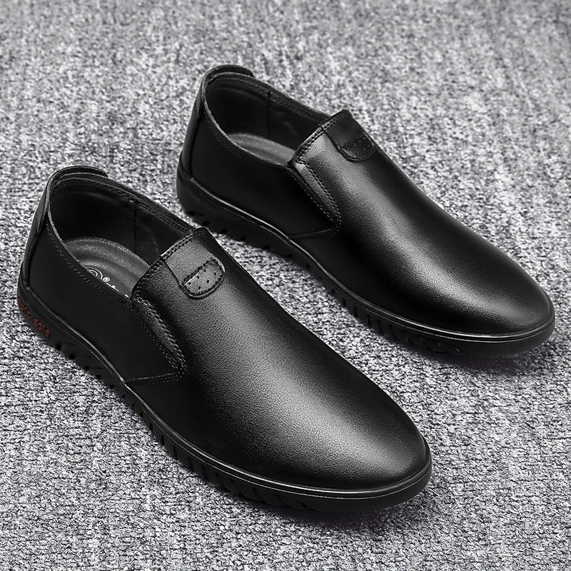 Herrer Slip-On Fritidslæder Slippers med blød sål Stilla