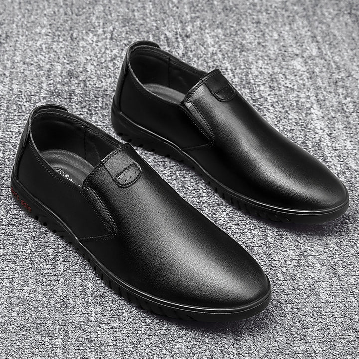 Herrer Slip-On Fritidslæder Slippers med blød sål Stilla