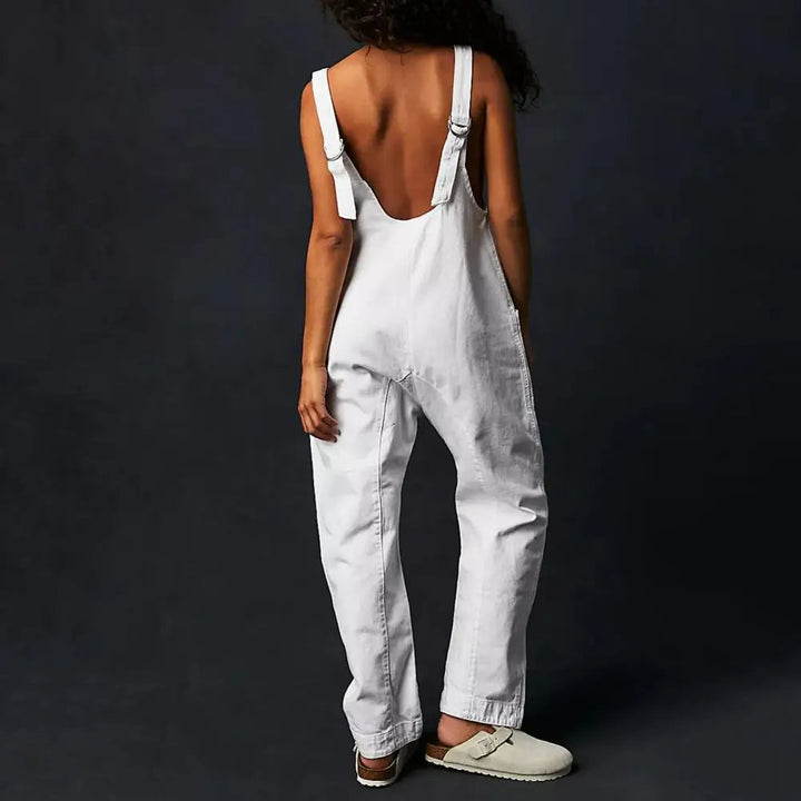 Skovae | Stilfuld denim jumpsuit