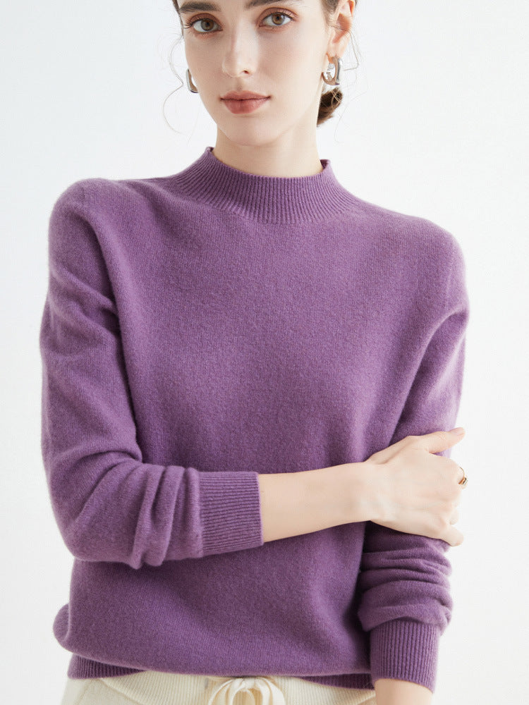 Stilla | Enkel Dame Sweater Lavet Af Cashmere