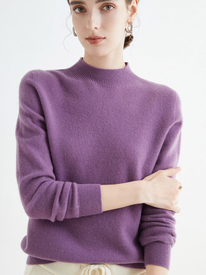 Stilla | Enkel Dame Sweater Lavet Af Cashmere