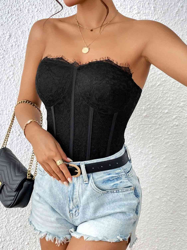 Stilla | Sweetheart Neck Bodysuit