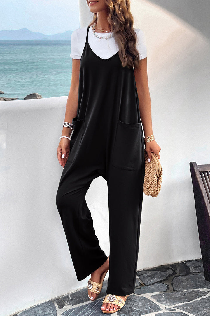 Stilla | Spaghetti Strap Overalls