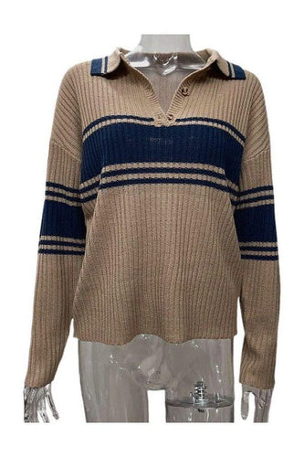 Stilla | Ribb Polo Pullover