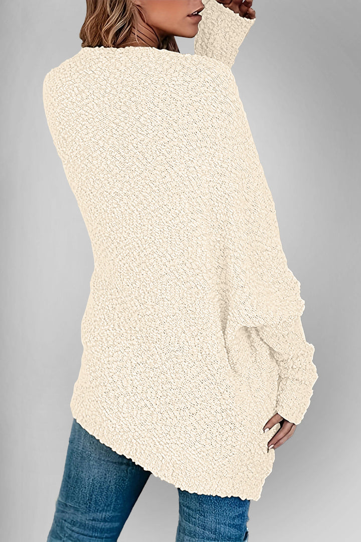 Stilla | Tag Lomme Åben Front Langærmet Cardigan