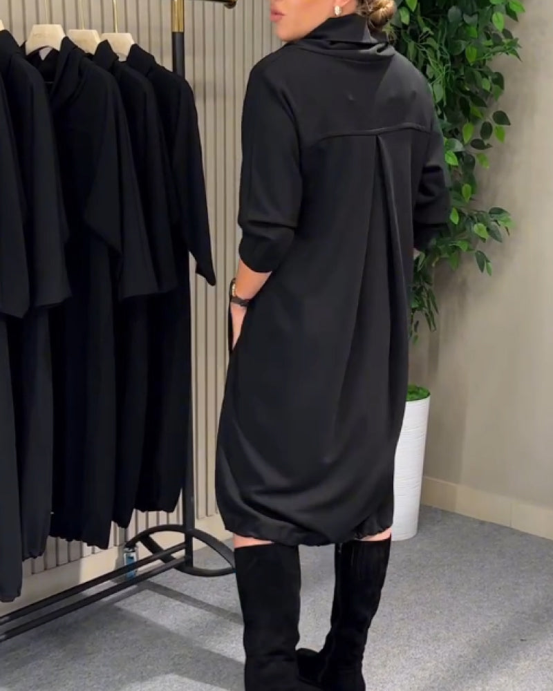 Stilla | Stilfuld 3/4 Arm Ærme Skalkrage