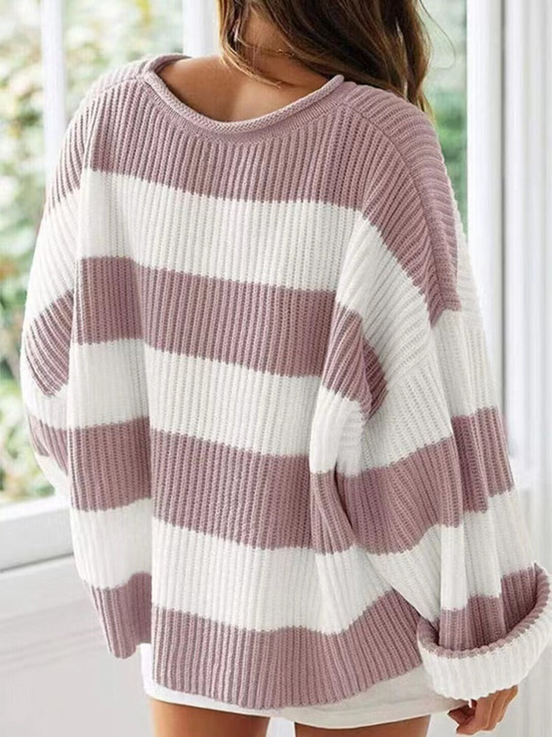 Stilla | Pullover Rundhals Med Lange Ærmer