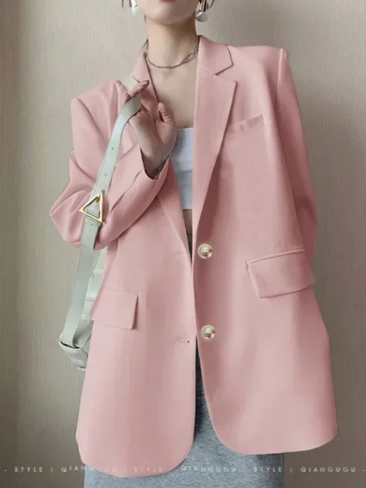 Stilla | Slim Fit Lang Blazer til Kvinder
