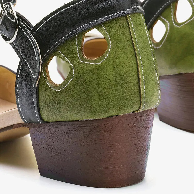 Stilla | Komfortable Sandaler med Lave Hæle