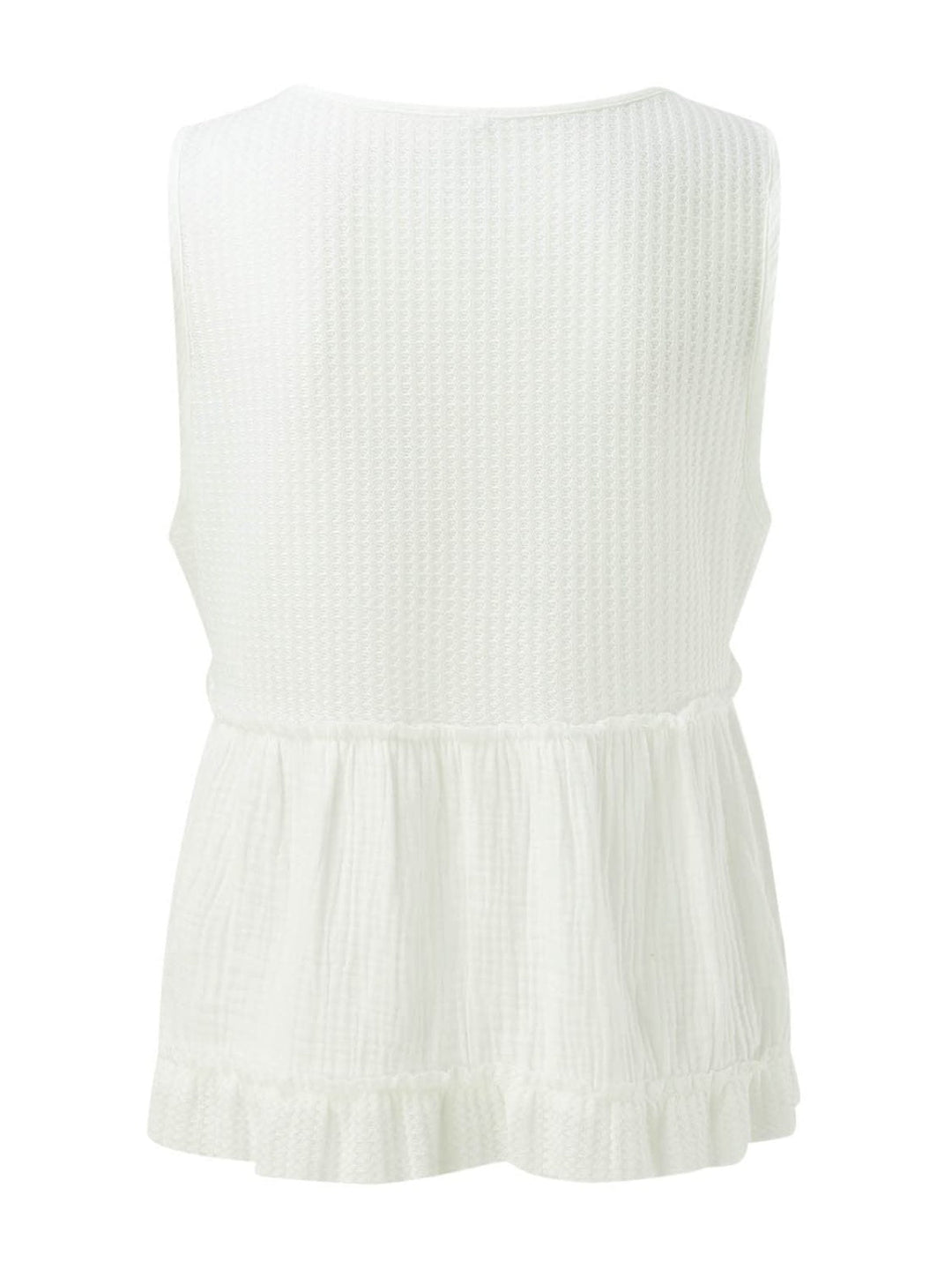 Stilla | Strik Frill V-Hals Tank