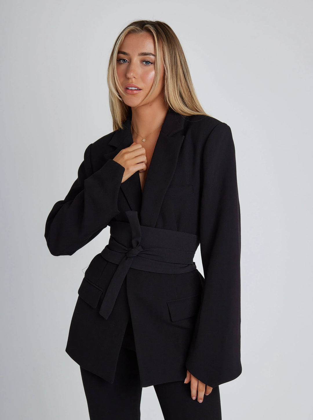 Stilla | Blazer med bælte