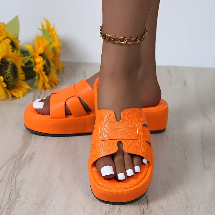 Skovae | Behagelige Flip Flops Sandaler med Tykt Såle og Skridsikker